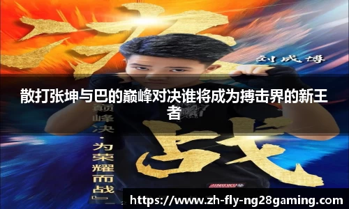 散打张坤与巴的巅峰对决谁将成为搏击界的新王者